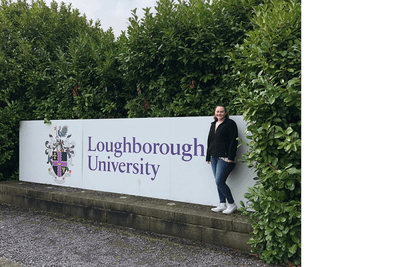 UCCS Sport Management student Alison Lloyd studying abroad in London, United Kingdom.