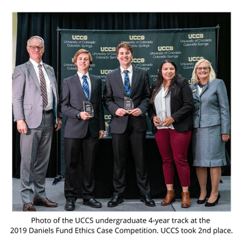 Daniels Fund Ethics Initiative at UCCS Business Ethics Case Competition Team