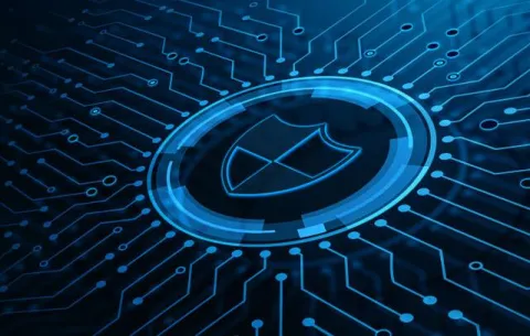 Photo of a Cybersecurity shield