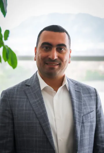 Photo of man wearing a tie