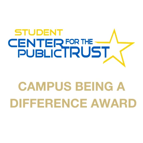 The Student Center for the Public Trust Award Logo