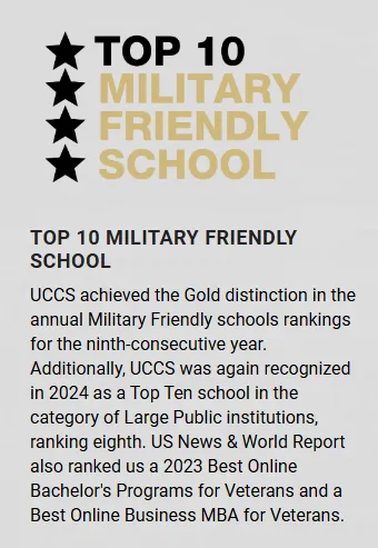 Top 10 Military Friendly School