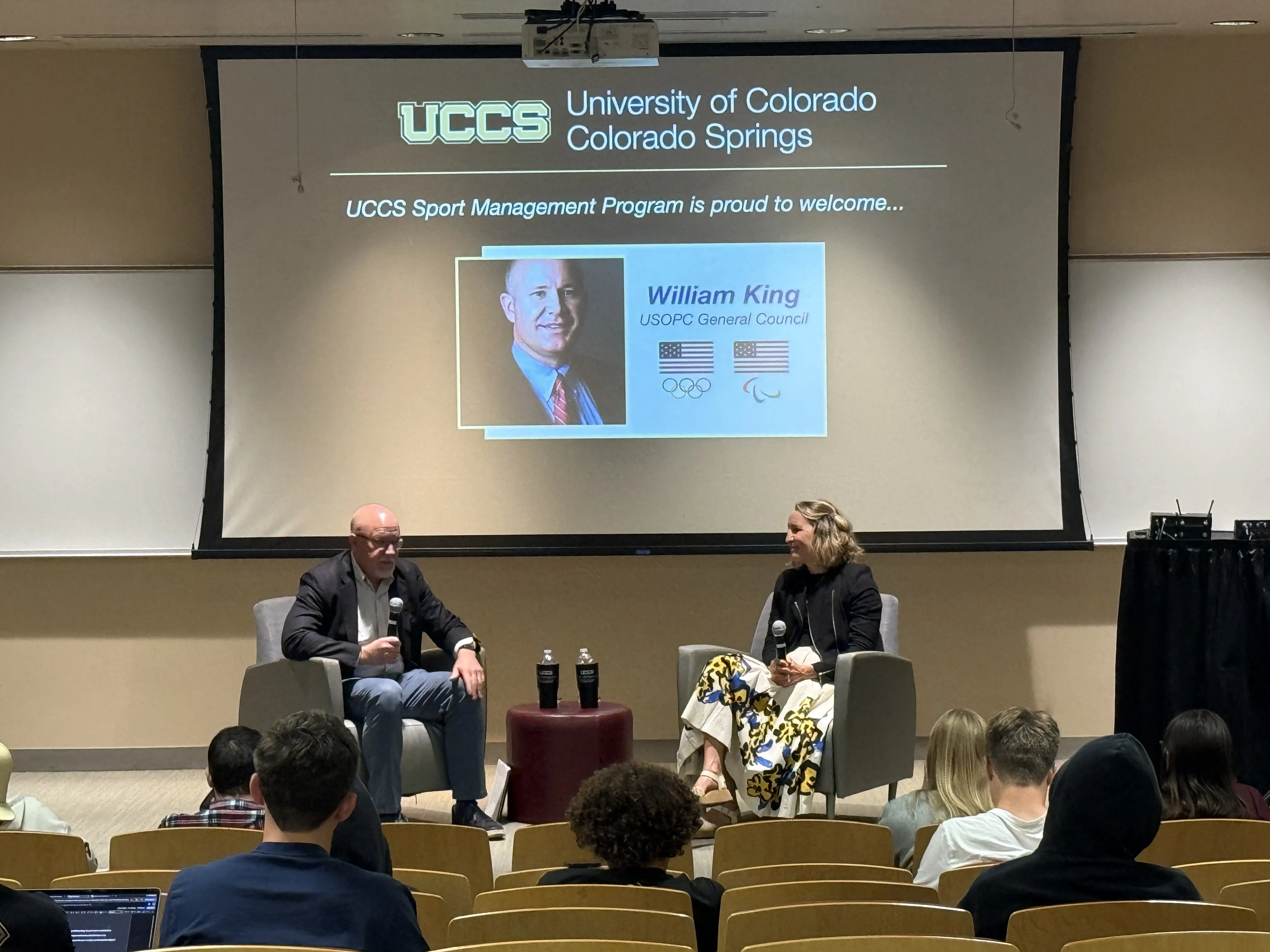Guest Speaker William King USOPC Legal 