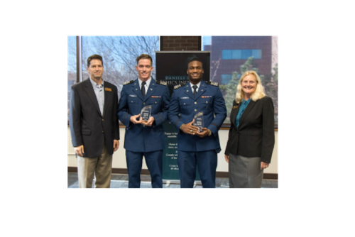 Peron Trotman and Stephan Brown from the Air Force Academy