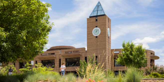Photo of UCCS campus in summer